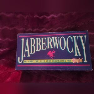 Rare Canadian Jabberwocky Board Game 1992